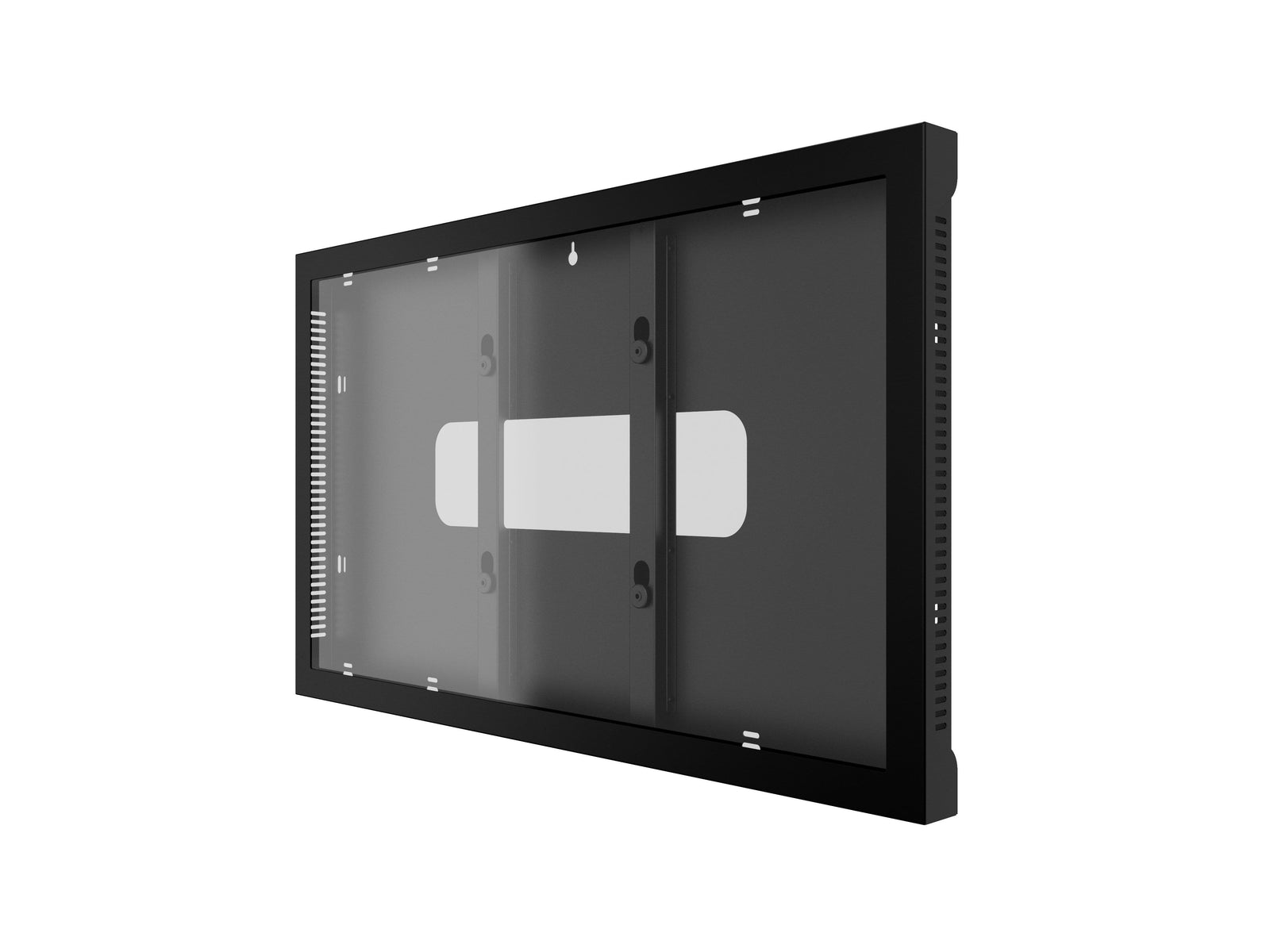 Multibrackets M Pro 65" Indoor Wall Landscape Digital Signage Enclosure – Black | 7350105218088 Signage Display Enclosures Multibrackets