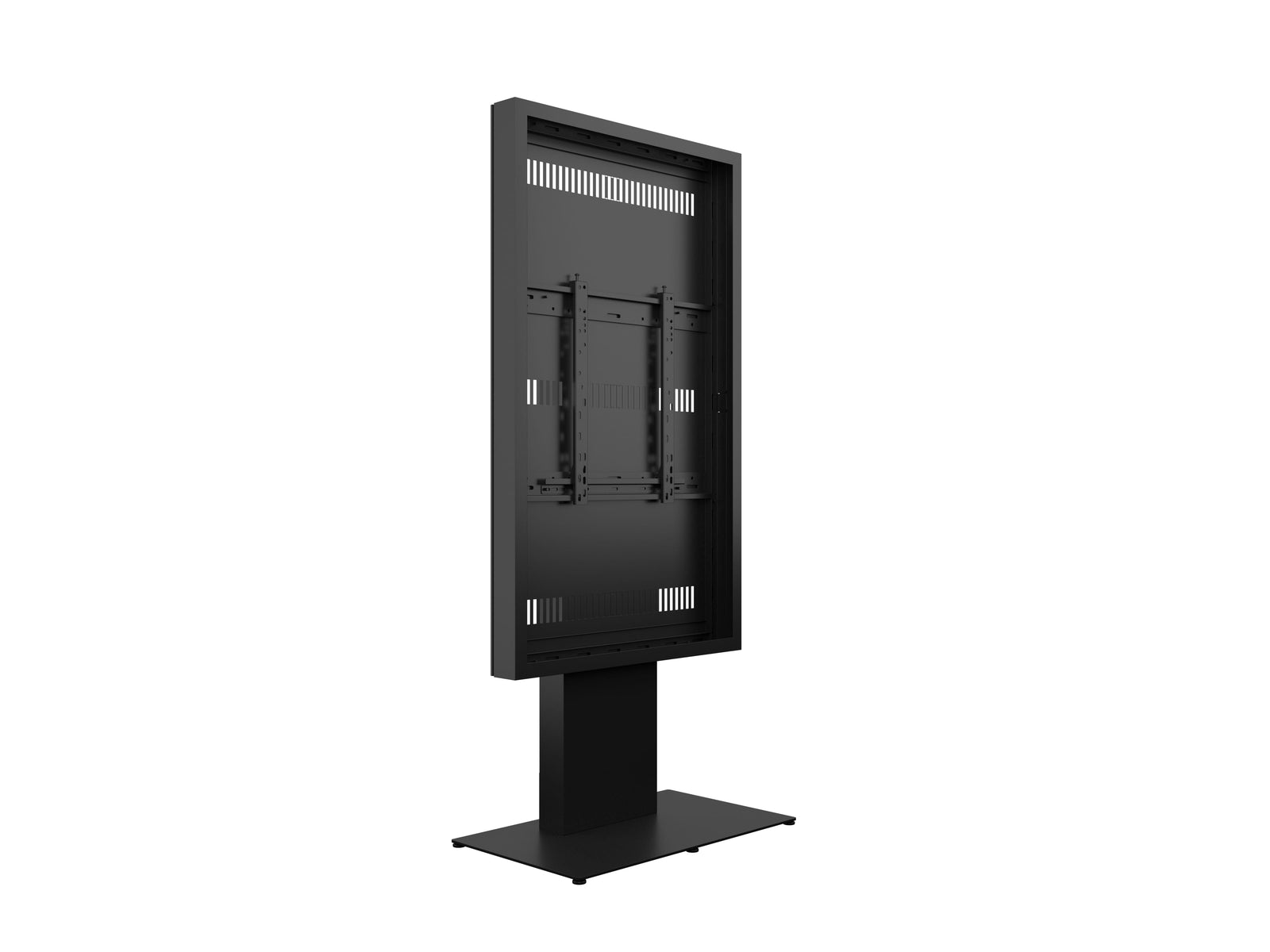 Multibrackets M Pro 75" Digital Signage Kiosk Enclosure – Black | 7340234812332 Kiosk Stand Multibrackets