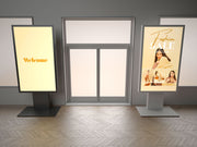 Multibrackets M Pro 75" Digital Signage Kiosk Enclosure – Black | 7340234812332 Kiosk Stand Multibrackets