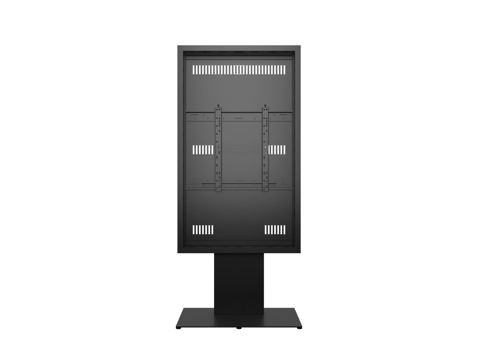 Multibrackets M Pro 75" Digital Signage Kiosk Enclosure – Black | 7340234812332 Kiosk Stand Multibrackets