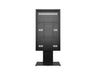 Multibrackets M Pro 75" Digital Signage Kiosk Enclosure – Black | 7340234812332