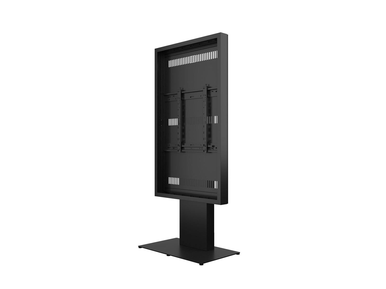 Multibrackets M Pro 75" Digital Signage Kiosk Enclosure – Black | 7340234812332 Kiosk Stand Multibrackets