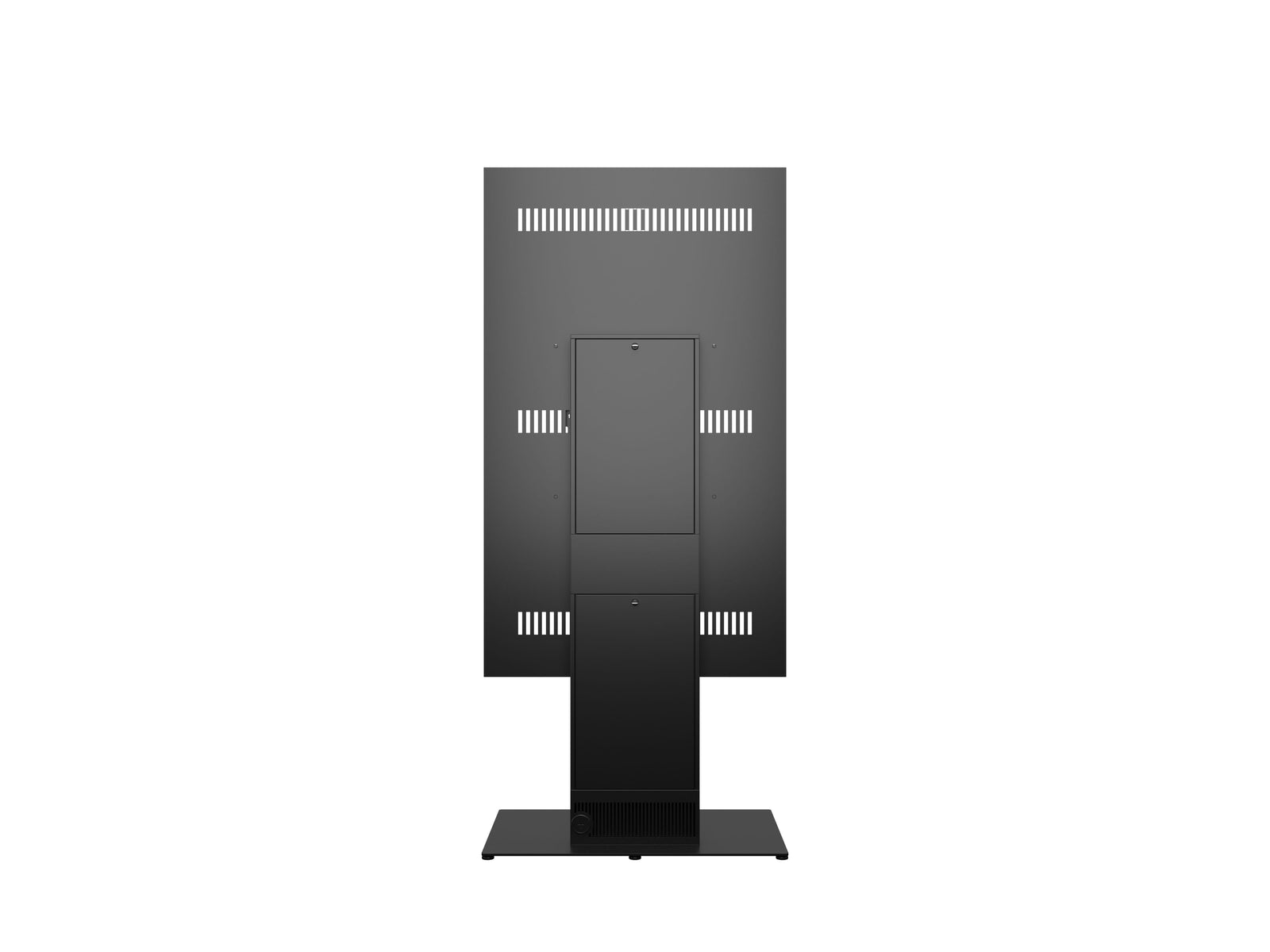 Multibrackets M Pro 75" Digital Signage Kiosk Enclosure – Black | 7340234812332 Kiosk Stand Multibrackets