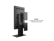 Multibrackets M Pro 75" Digital Signage Kiosk Enclosure – Black | 7340234812332 Kiosk Stand Multibrackets