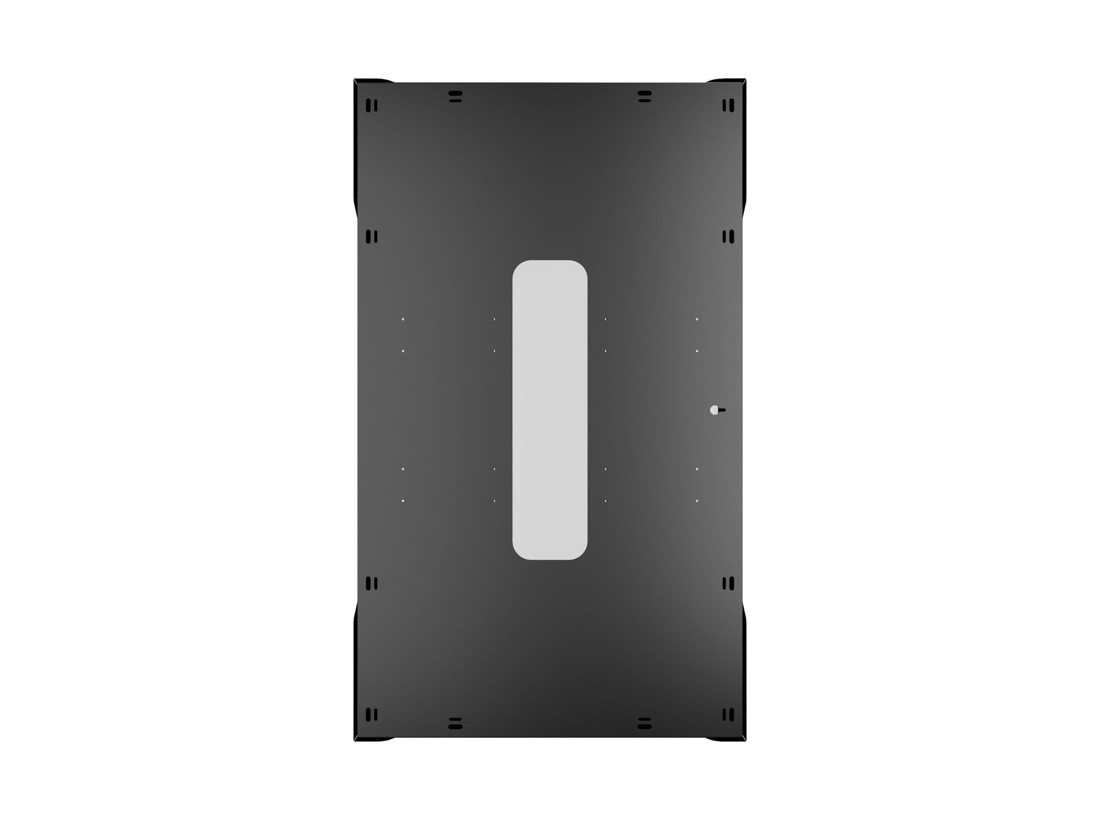 Multibrackets M Pro 75" Indoor Wall Portrait Digital Signage Enclosure – Black | 7350073731633 Signage Display Enclosures Multibrackets