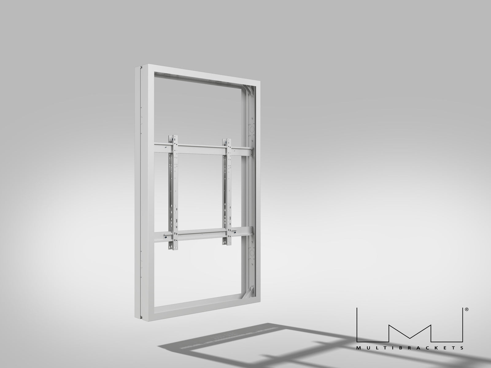 Multibrackets M Pro 75" Large B2B Digital Signage Display Enclosure – White | 7350105219696 Signage Display Enclosures Multibrackets