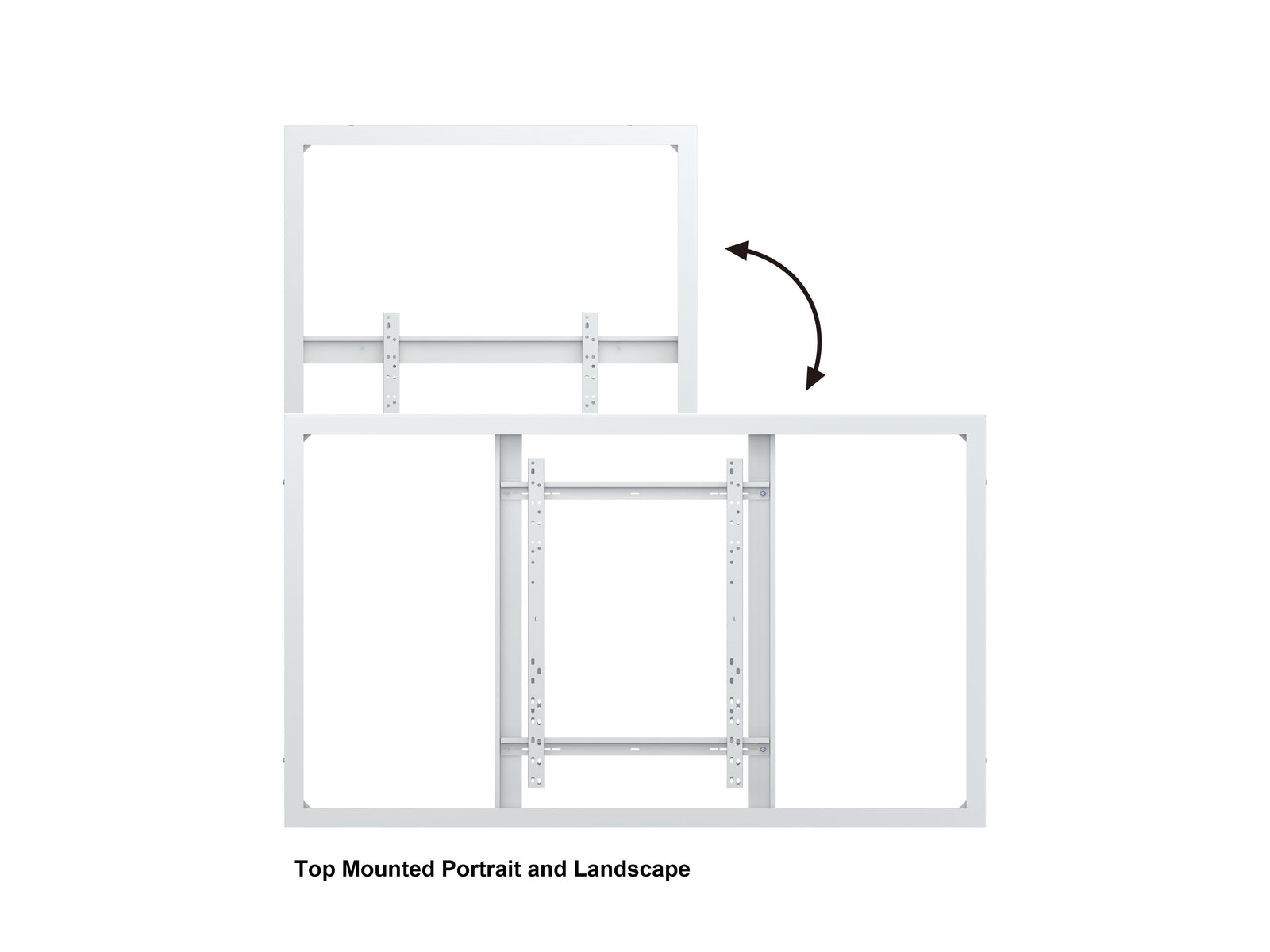 Multibrackets M Pro 75" Large B2B Digital Signage Display Enclosure – White | 7350105219696 Signage Display Enclosures Multibrackets