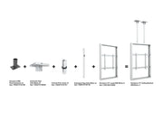 Multibrackets M Pro 75" Large B2B Digital Signage Display Enclosure – White | 7350105219696 Signage Display Enclosures Multibrackets
