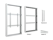 Multibrackets M Pro 75" Large B2B Digital Signage Display Enclosure – White | 7350105219696 Signage Display Enclosures Multibrackets