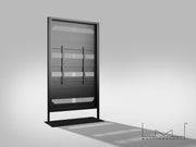 Multibrackets M Pro 85" Digital Signage Totem Enclosure with Floorbase | 7350105219641