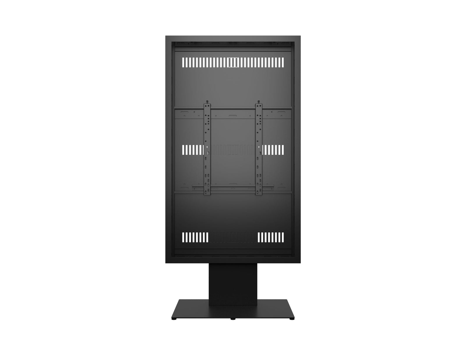 Multibrackets M Pro 86" Digital Signage Kiosk Enclosure – Black | 7340234812370 Kiosk Stand Multibrackets