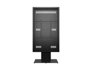 Multibrackets M Pro 86" Digital Signage Kiosk Enclosure – Black | 7340234812370 Kiosk Stand Multibrackets