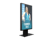 Multibrackets M Pro 86" Digital Signage Kiosk Enclosure – Black | 7340234812370 Kiosk Stand Multibrackets