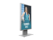 Multibrackets M Pro 86" Digital Signage Kiosk Enclosure – White | 7340234812387 Kiosk Stand Multibrackets