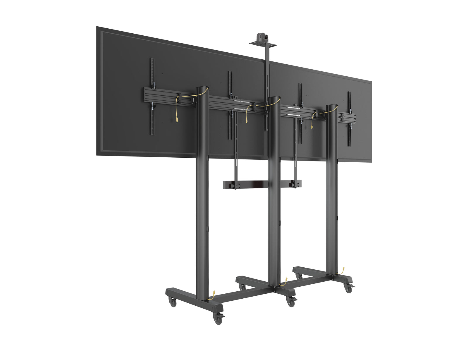 Multibrackets M Pro Collaboration Side by Side Dual Display Floorstand for 32"-75" Screens | 7340234810765 Floor Stand Multibrackets