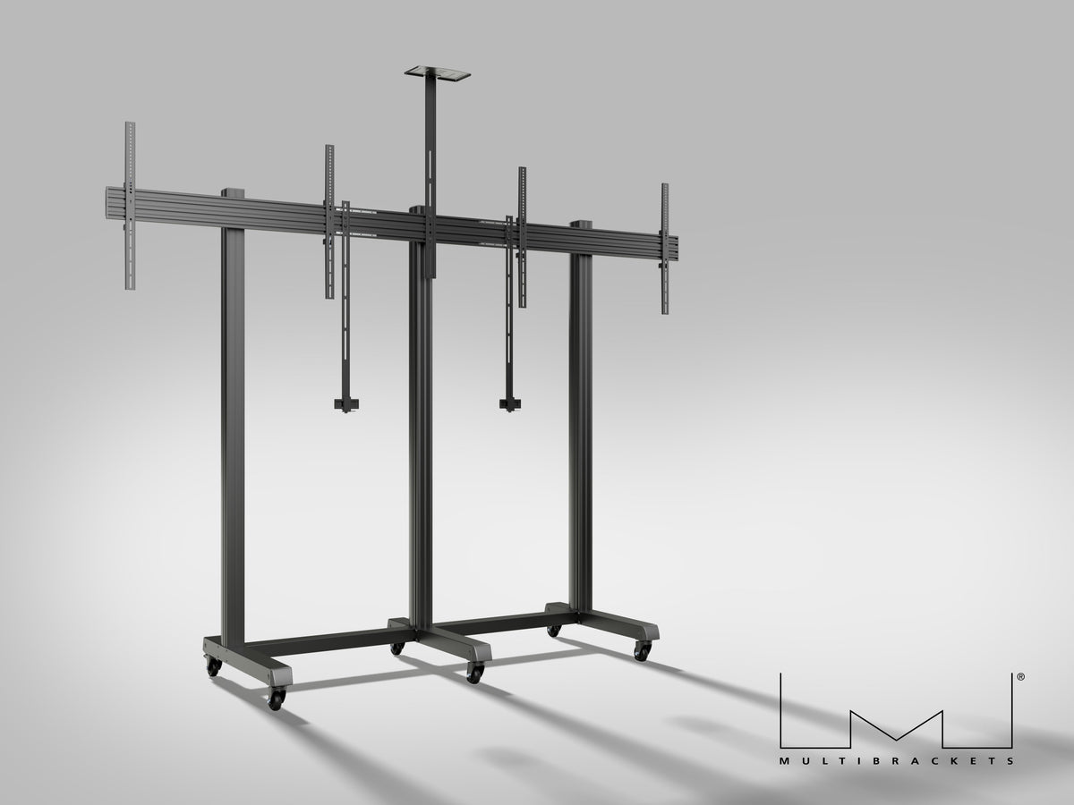 Multibrackets M Pro Collaboration Side by Side Dual Display Floorstand for 32"-75" Screens | 7340234810765 Floor Stand Multibrackets