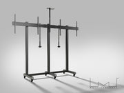 Multibrackets M Pro Collaboration Side by Side Dual Display Floorstand for 32"-75" Screens | 7340234810765 Floor Stand Multibrackets