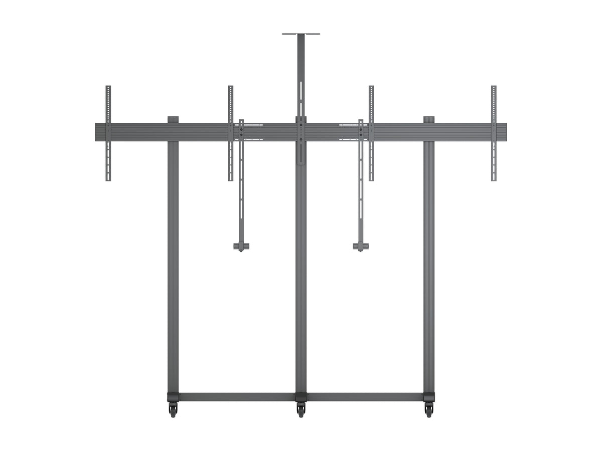 Multibrackets M Pro Collaboration Side by Side Dual Display Floorstand for 32"-75" Screens | 7340234810765 Floor Stand Multibrackets