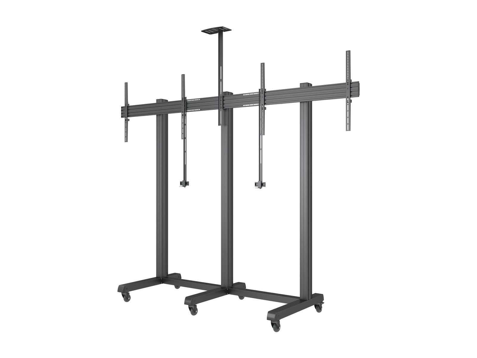 Multibrackets M Pro Collaboration Side by Side Dual Display Floorstand for 32"-75" Screens | 7340234810765 Floor Stand Multibrackets