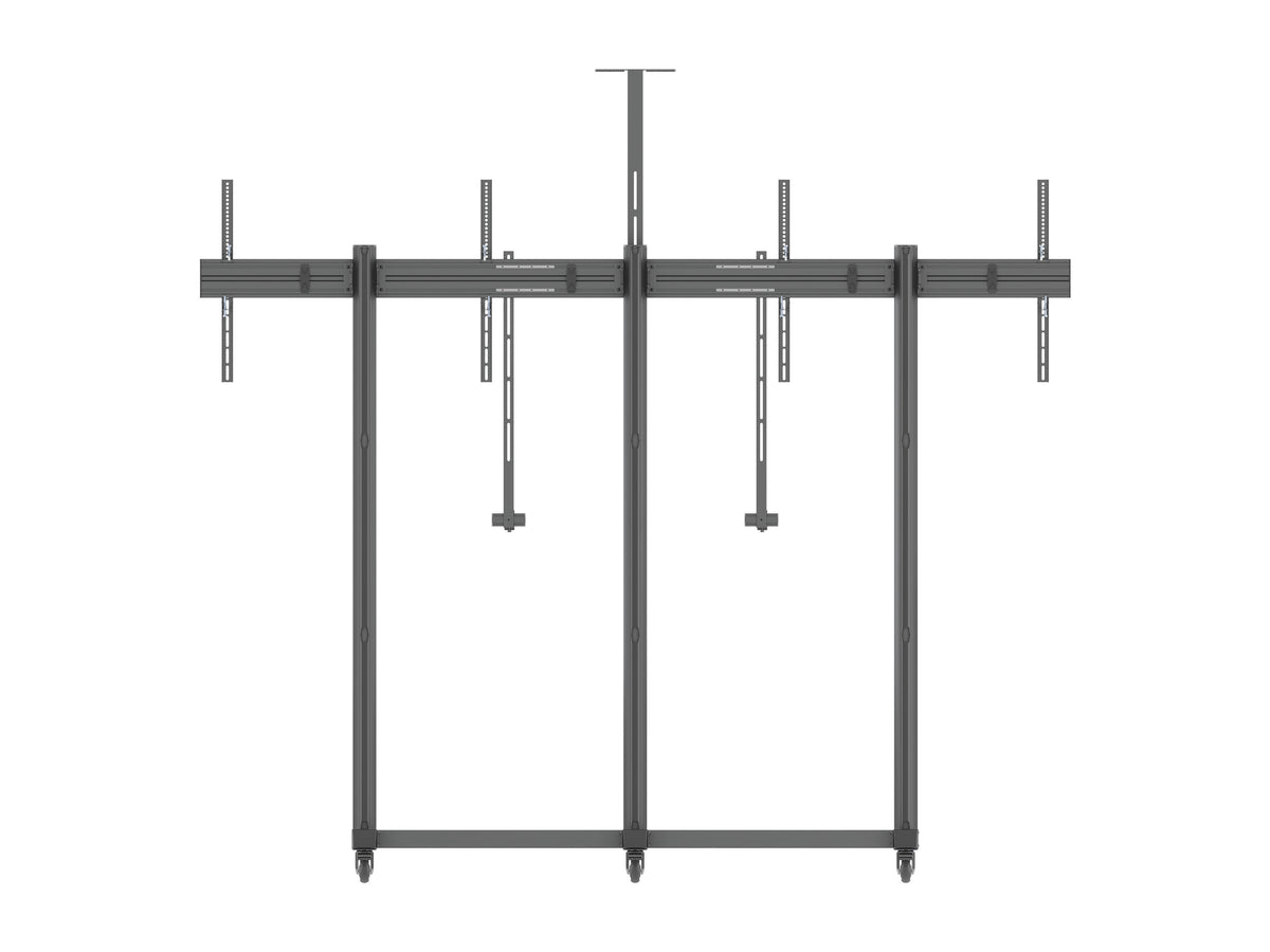 Multibrackets M Pro Collaboration Side by Side Dual Display Floorstand for 32"-75" Screens | 7340234810765 Floor Stand Multibrackets