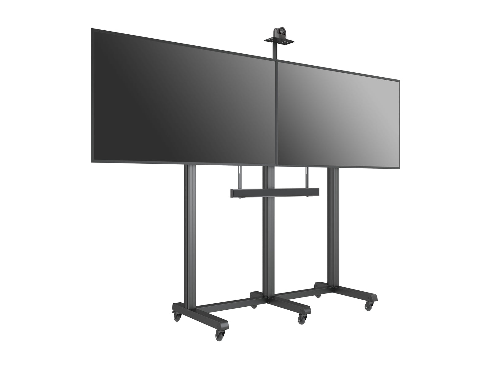 Multibrackets M Pro Collaboration Side by Side Dual Display Floorstand for 32"-75" Screens | 7340234810765 Floor Stand Multibrackets