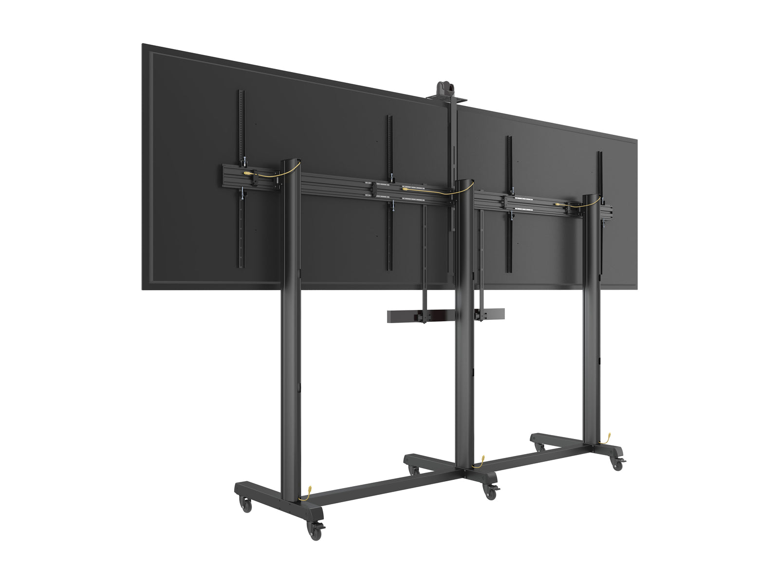 Multibrackets M Pro Collaboration Side by Side Dual Display Floorstand for 75"-90" Screens | 7340234810772 Floor Stand Multibrackets