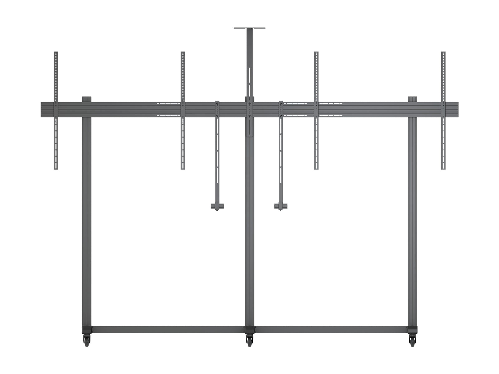 Multibrackets M Pro Collaboration Side by Side Dual Display Floorstand for 75"-90" Screens | 7340234810772 Floor Stand Multibrackets