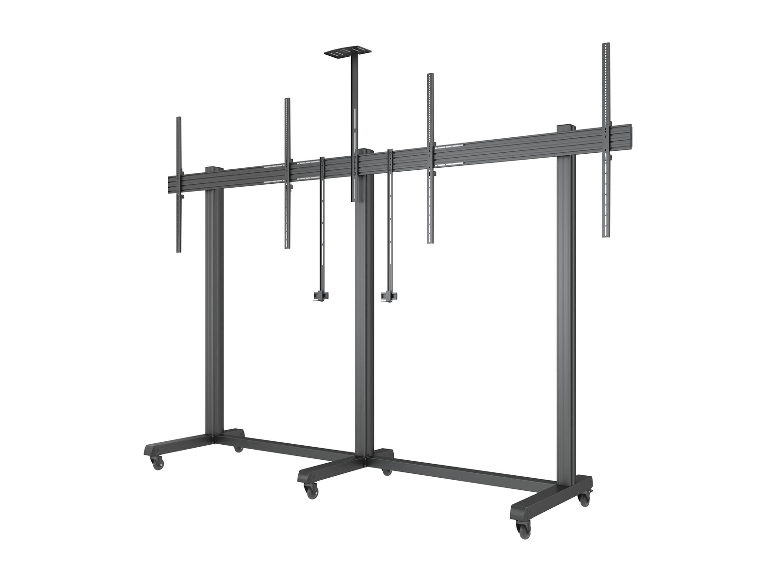 Multibrackets M Pro Collaboration Side by Side Dual Display Floorstand for 75"-90" Screens | 7340234810772 Floor Stand Multibrackets