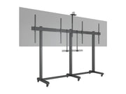 Multibrackets M Pro Collaboration Side by Side Dual Display Floorstand for 75"-90" Screens | 7340234810772 Floor Stand Multibrackets