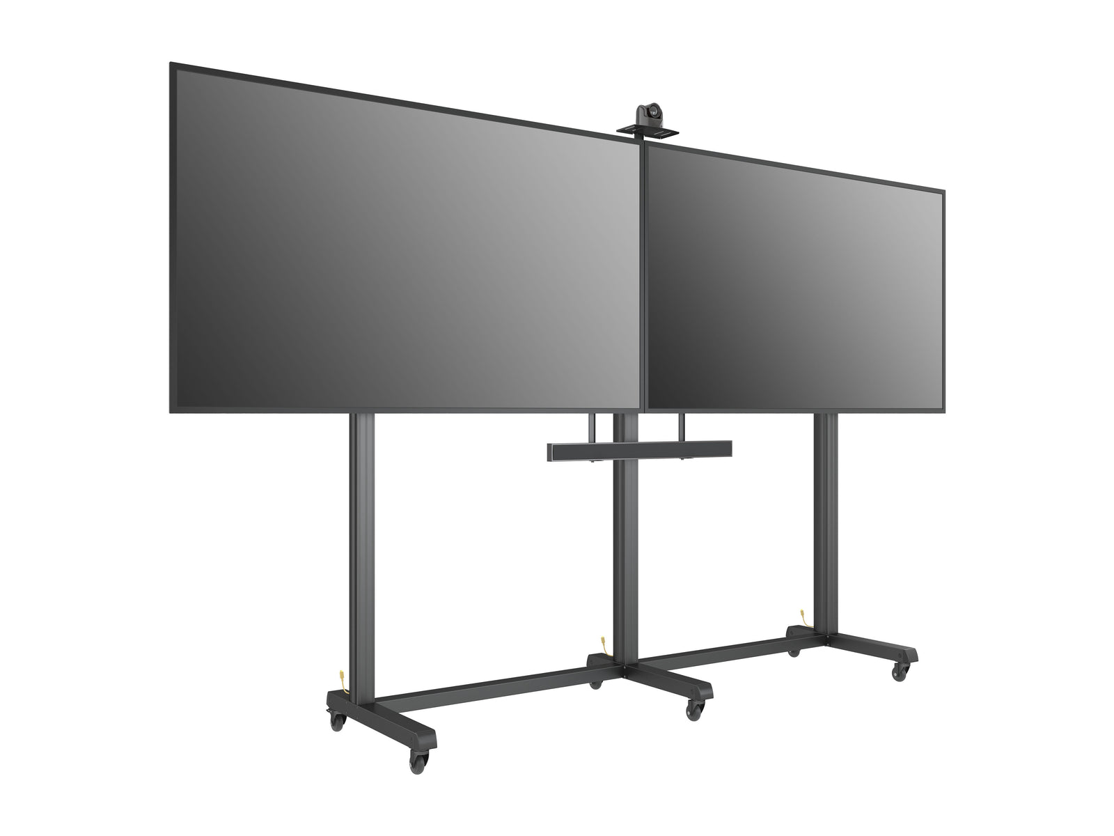 Multibrackets M Pro Collaboration Side by Side Dual Display Floorstand for 75"-90" Screens | 7340234810772 Floor Stand Multibrackets