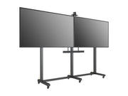 Multibrackets M Pro Collaboration Side by Side Dual Display Floorstand for 75"-90" Screens | 7340234810772 Floor Stand Multibrackets