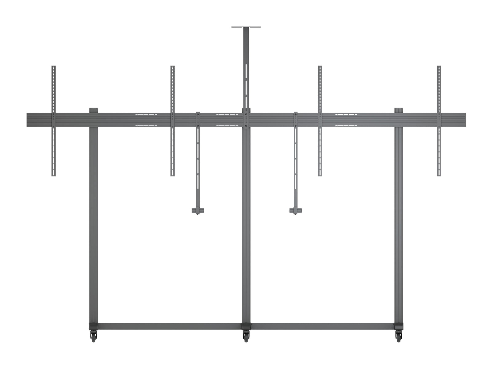 Multibrackets M Pro Collaboration Side by Side Dual Display Floorstand for 85"-100" Screens | 7340234810789 Floor Stand Multibrackets
