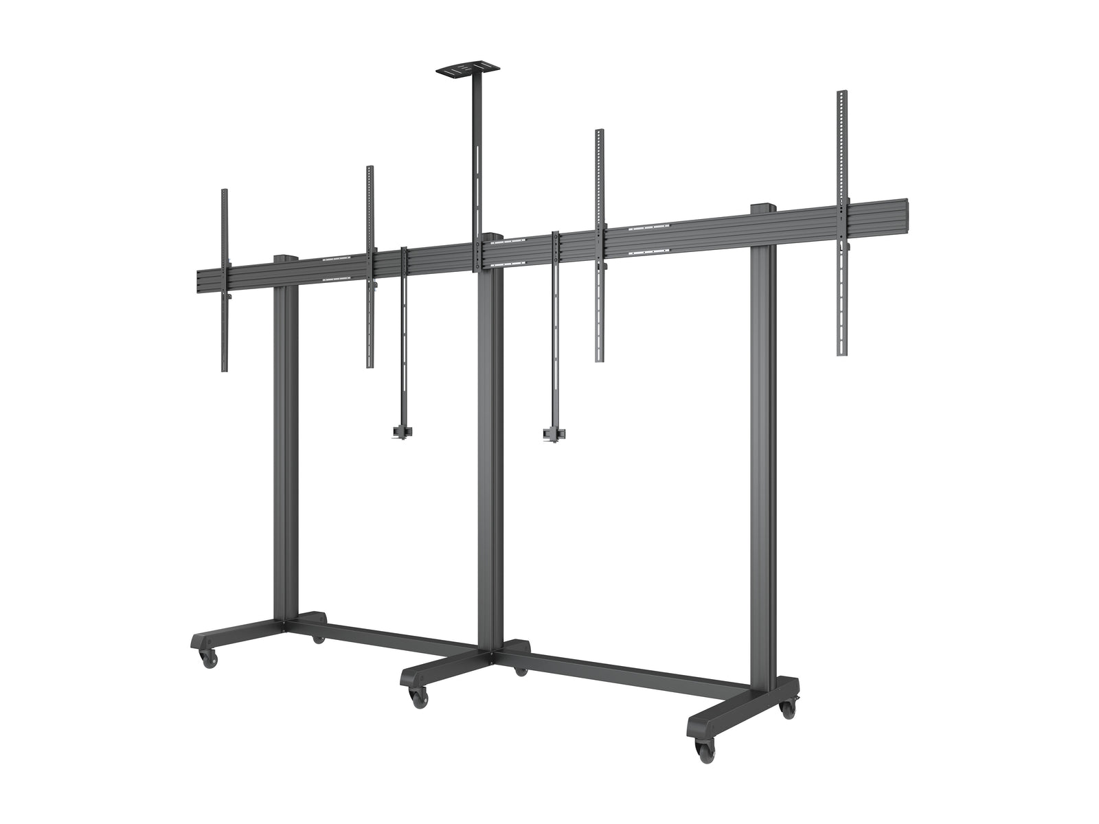 Multibrackets M Pro Collaboration Side by Side Dual Display Floorstand for 85"-100" Screens | 7340234810789 Floor Stand Multibrackets