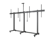 Multibrackets M Pro Collaboration Side by Side Dual Display Floorstand for 85"-100" Screens | 7340234810789 Floor Stand Multibrackets