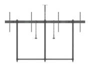 Multibrackets M Pro Collaboration Side by Side Dual Display Floorstand for 85"-100" Screens | 7340234810789 Floor Stand Multibrackets