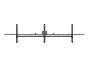 Multibrackets M Pro Collaboration Side by Side Dual Display Floorstand for 85"-100" Screens | 7340234810789 Floor Stand Multibrackets