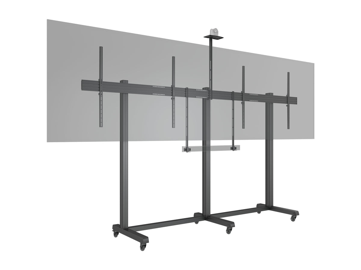 Multibrackets M Pro Collaboration Side by Side Dual Display Floorstand for 85"-100" Screens | 7340234810789 Floor Stand Multibrackets