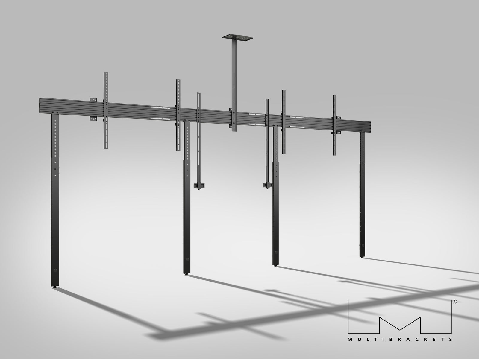 Multibrackets M Pro Collaboration Side by Side Dual Display Mount For 75"-98" Screens | 7340234812325 Wall Mount Bracket Multibrackets