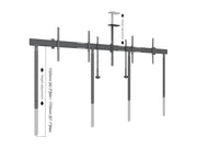 Multibrackets M Pro Collaboration Side by Side Dual Display Mount For 75"-98" Screens | 7340234812325 Wall Mount Bracket Multibrackets