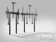 Multibrackets M Pro Collaboration Wall Mount with Floor Support VESA 900x600 | 7340234810833 Wall Mount Bracket Multibrackets