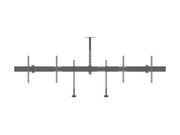 Multibrackets M Pro Dual 98" Collaboration Side by Side Wall Mount | 7340234812318 Wall Mount Bracket Multibrackets