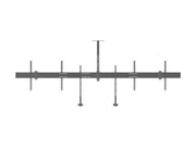 Multibrackets M Pro Dual 98" Collaboration Side by Side Wall Mount | 7340234812318 Wall Mount Bracket Multibrackets