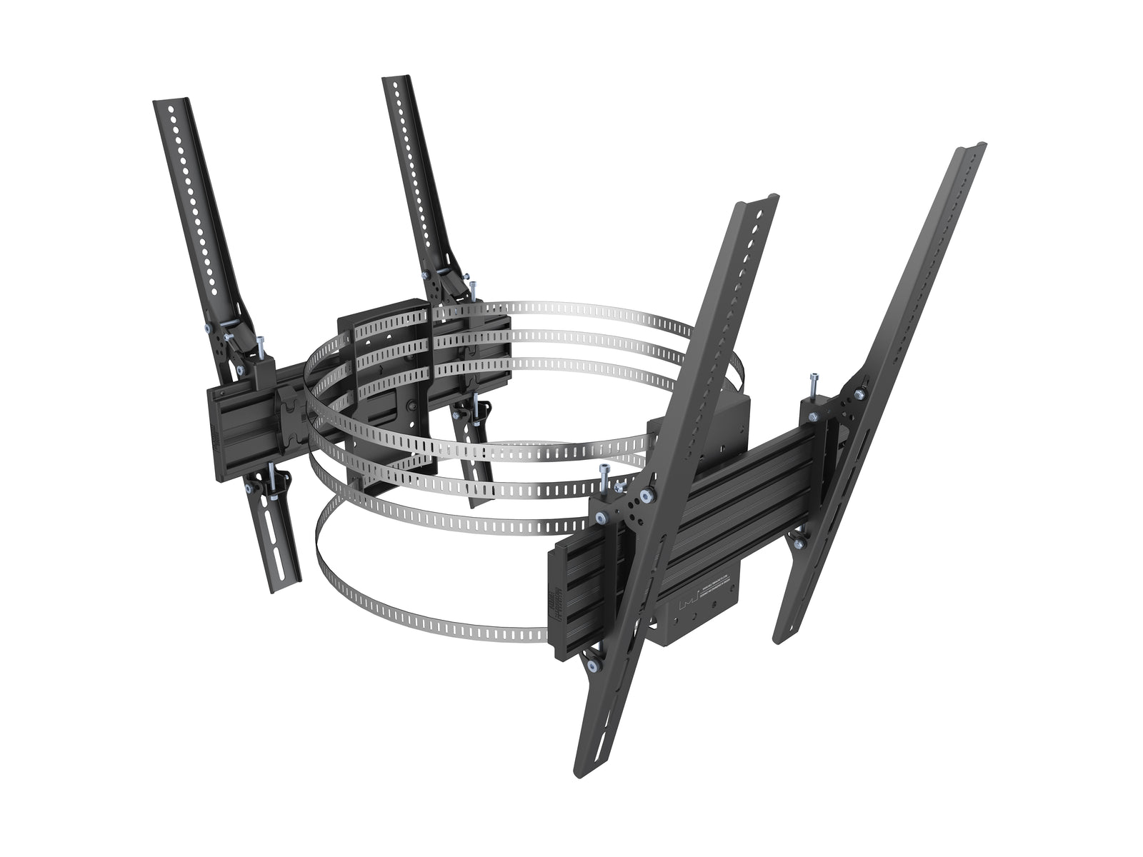 Multibrackets M Pro Dual Column Mount for 43"-86" Displays | 7350022739031 Wall Mount Bracket Multibrackets