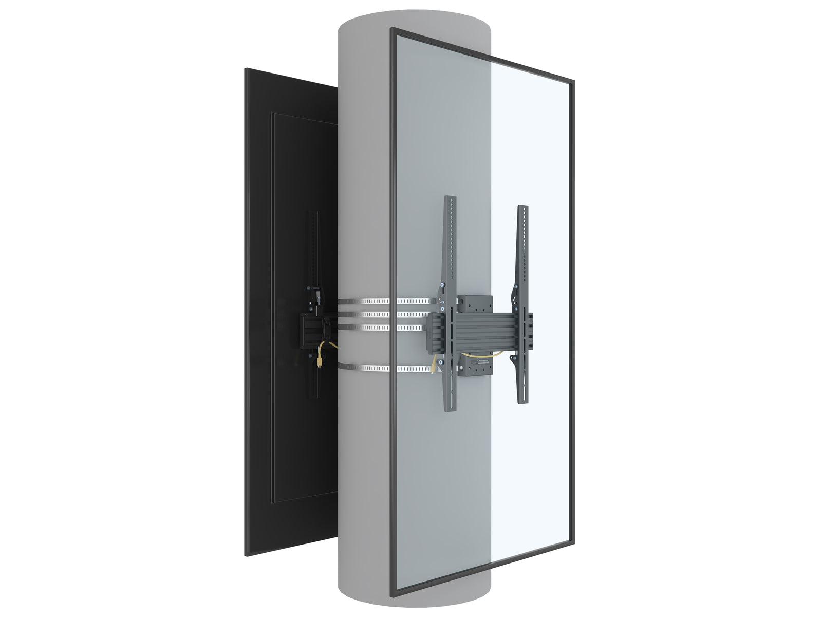 Multibrackets M Pro Dual Column Mount for 43"-86" Displays | 7350022739031 Wall Mount Bracket Multibrackets