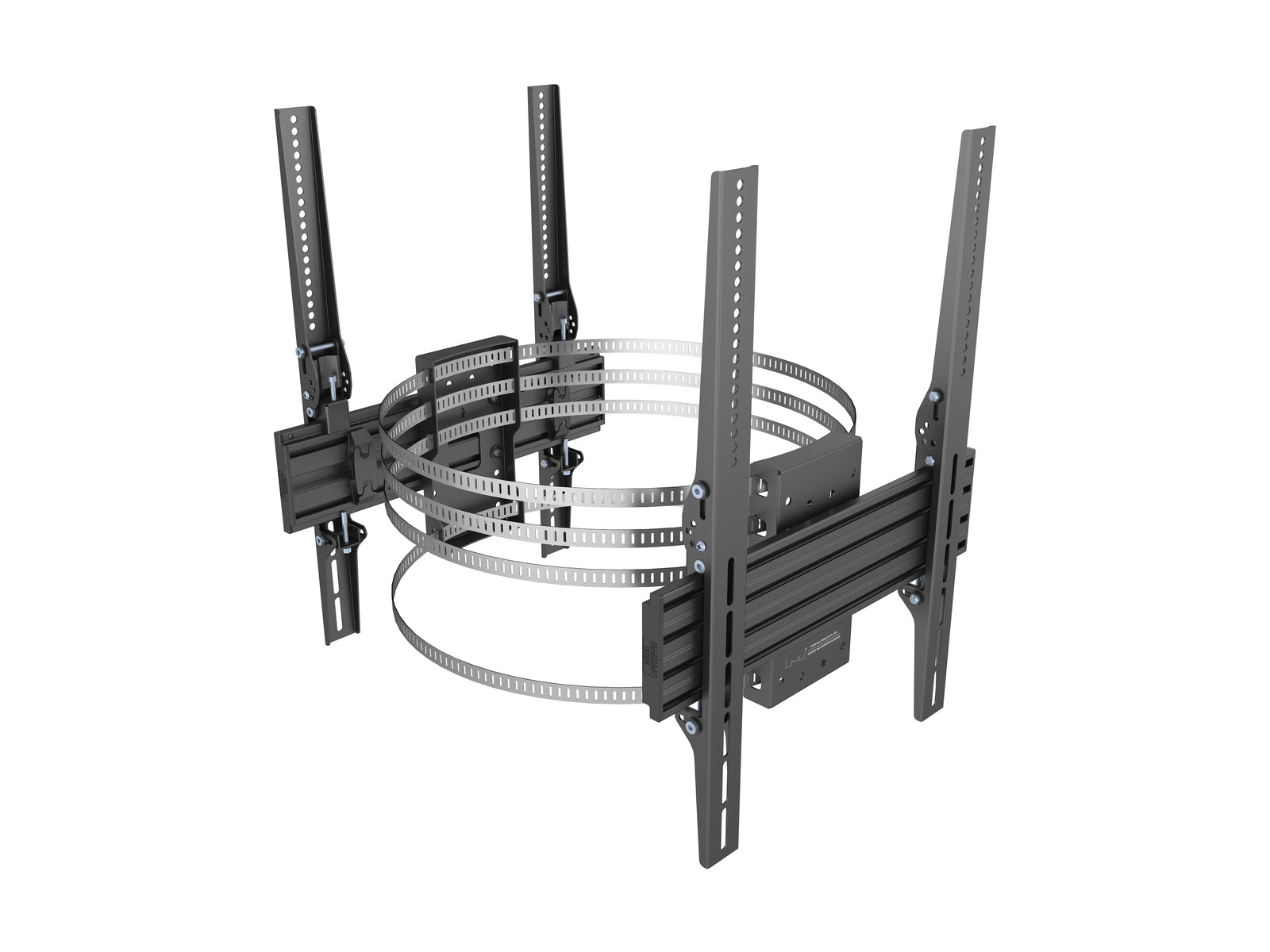 Multibrackets M Pro Dual Column Mount for 43"-86" Displays | 7350022739031 Wall Mount Bracket Multibrackets