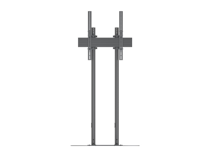Multibrackets M Pro Dual Pole Floor Stand 55–90" VESA 600x600 – Black | 7340234816651 Floor Stand Multibrackets