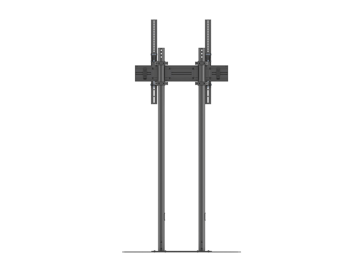 Multibrackets M Pro Dual Pole Floor Stand 55–90" VESA 600x600 – Black | 7340234816651 Floor Stand Multibrackets
