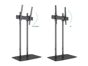 Multibrackets M Pro Dual Pole Floor Stand 55–90" VESA 600x600 – Black | 7340234816651 Floor Stand Multibrackets