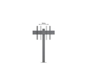 Multibrackets M Pro Fixed Floor to Wall Column For 55"-86" Screens | 7340234812646
