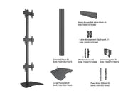 Multibrackets M Pro Floor Stand 32–55" VESA 300x300 1.8m – Black | 7340234816606 Floor Stand Multibrackets
